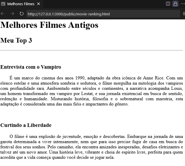 imagem da página melhores filmes